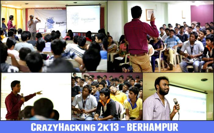 Vaibhav and Bhargav @ CrazyHacking2k13 Berhampur