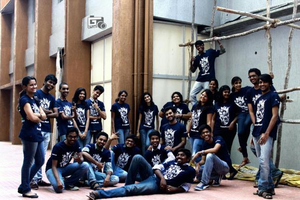 Team CHS during a photoshoot.