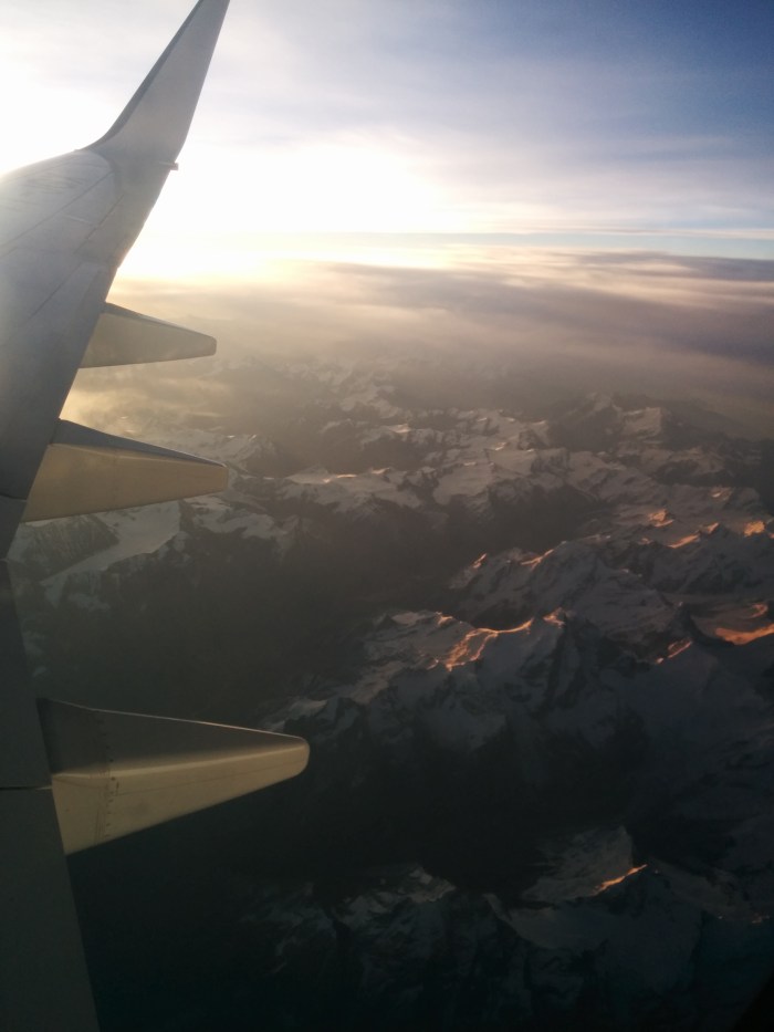 Cruising over the gorgeous Himalayas 